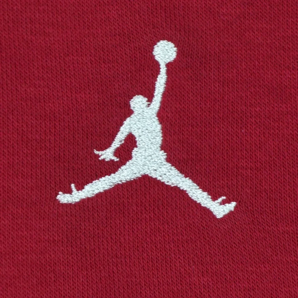 Jordan Essential Fleece Hoodie Mens‎ Medium Gym Red Jumpman Pullover FJ7774-687